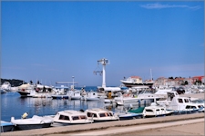 Porec Hafen